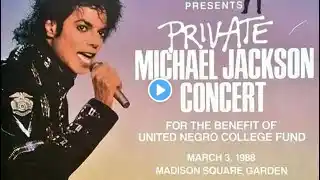 Michael Jackson - Bad Tour New York (Mar. 3, 1988) New Source (Audio)