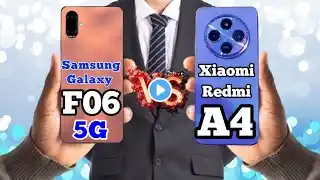 samsung galaxy f06 5g vs redmi a4 5g full comparison / samsung f06 / redmi a4 / mobile sphere