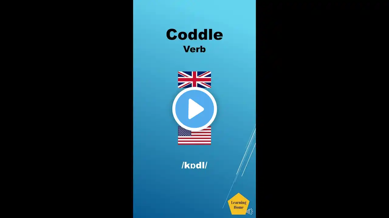 Coddle meaning pronunciation and synonyms #Shorts