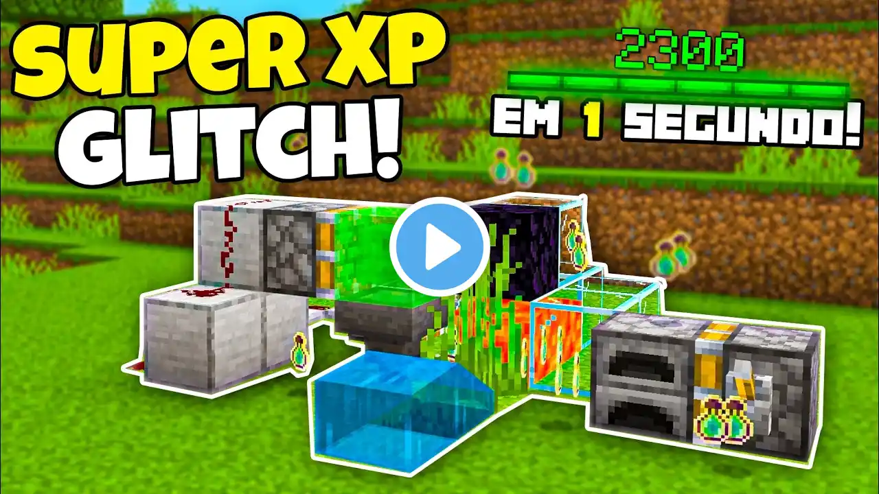 NEW GLITCH UPDATED! HOW TO FARM 2000 XP LEVELS IN 1 SECOND IN MINECRAFT BEDROCK 1.21.94