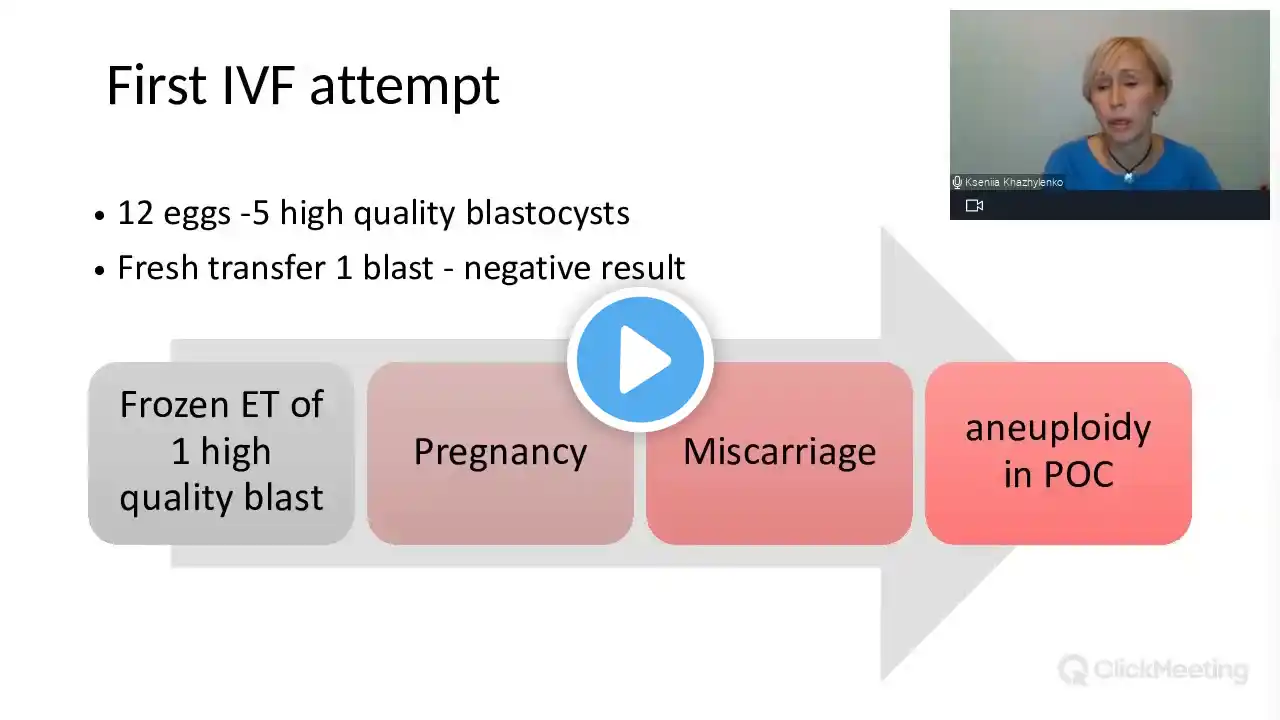 Repeated implantation failure patients' stories #IVFWEBINARS