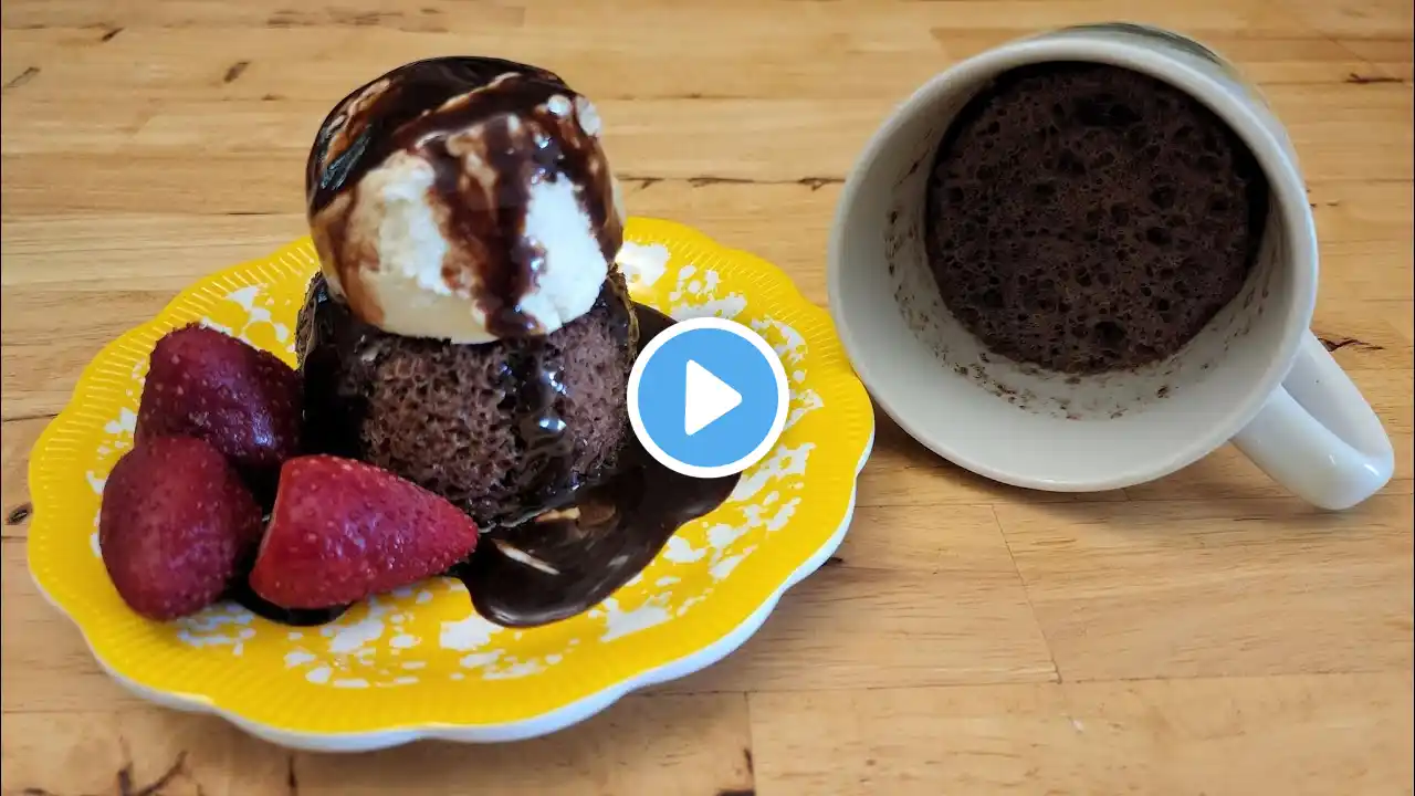 321 Mug Cake - 2 Ingredient Cake in 1 Minute – Single Serving Microwave Cake – The Hillbilly Kitchen