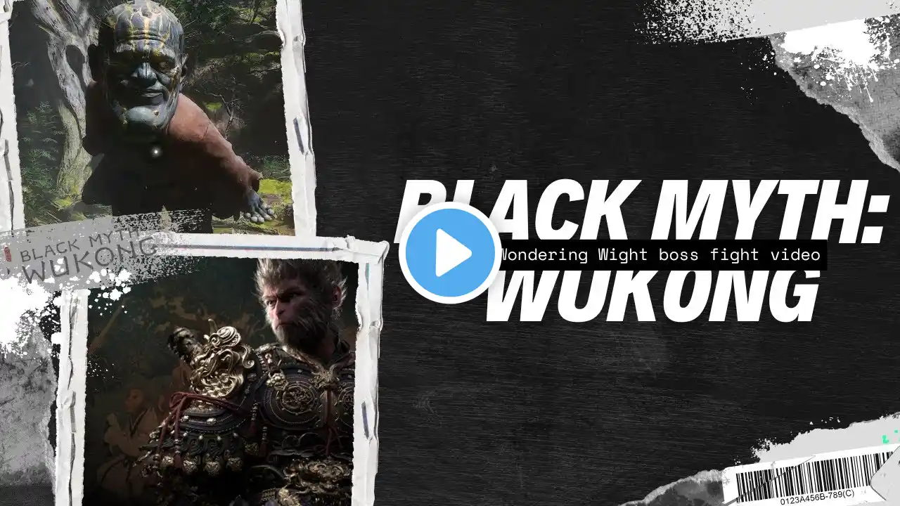 Black Myth: Wukong - Wandering Wight Boss Fight | Rust Gamer #wukong #wanderingwight #gaming #video