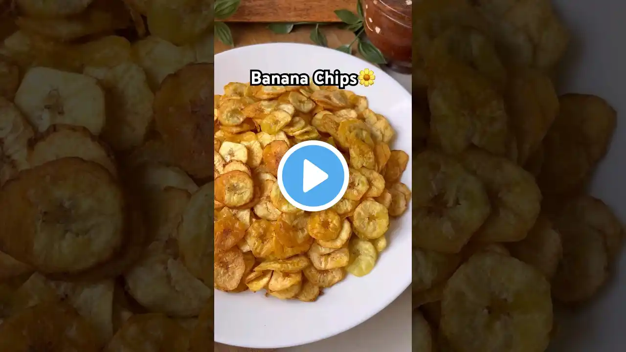 How to make BANANA CHIPS #shortsvideo #viral  #ashortaday #cooking  #bananachips #snack