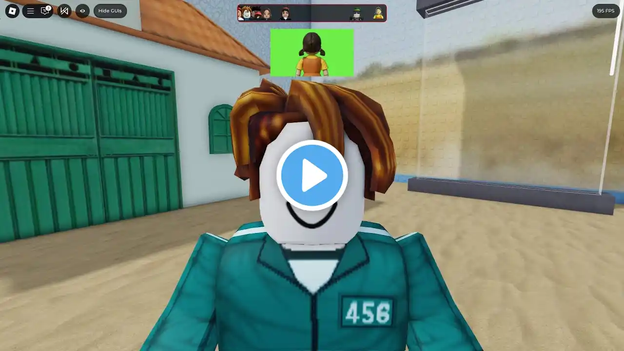 SQUID GAME Tower Run and stop 1😱#roblox #shorts