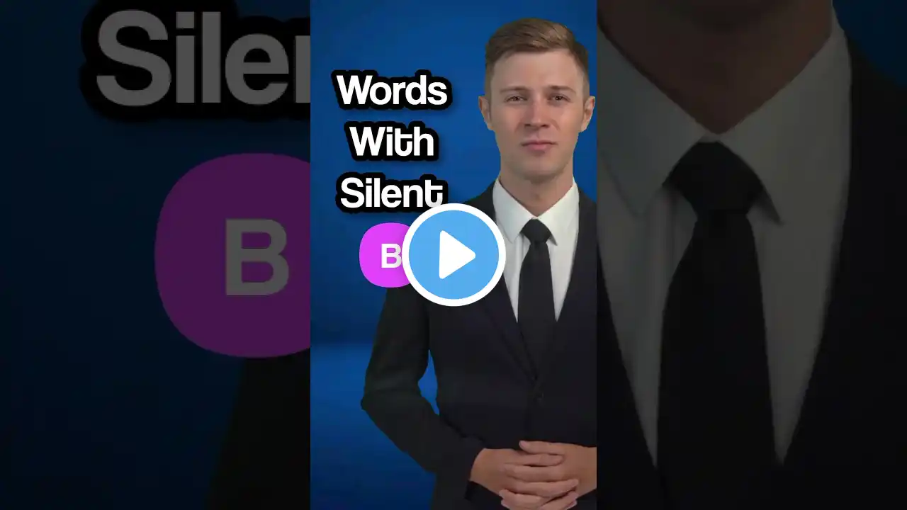 Silent Letter Words - B - English Pronunciation Practice #pronunciation #learnenglish #eslacademy