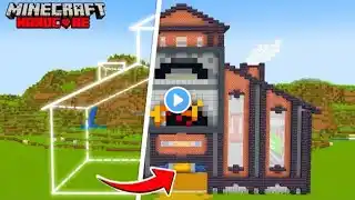 I MADE A GIANT FULLY FUNCTIONAL FURNACE FACTORY IN MINECRAFT HARDCORE SERIES #trending#youtube#video