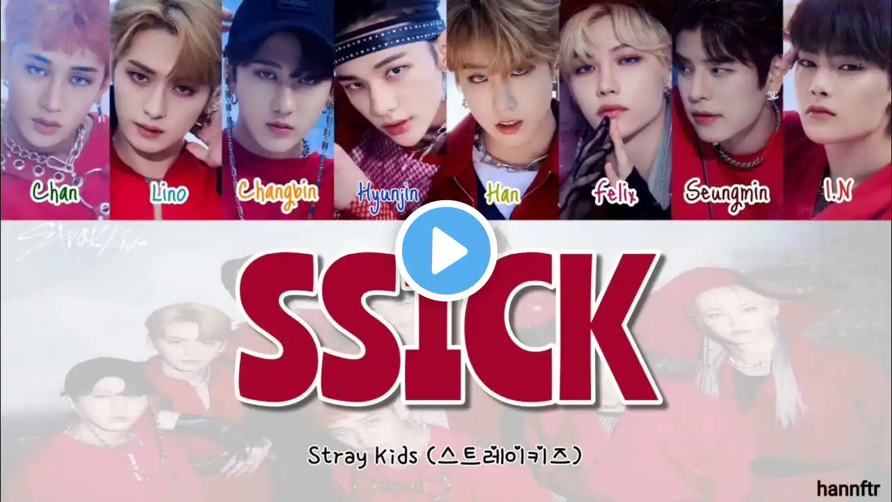 (Sub Indo) Stray Kids (스트레이키즈) "SSICK" (Color Coded Lyrics Han_Rom_Ina)