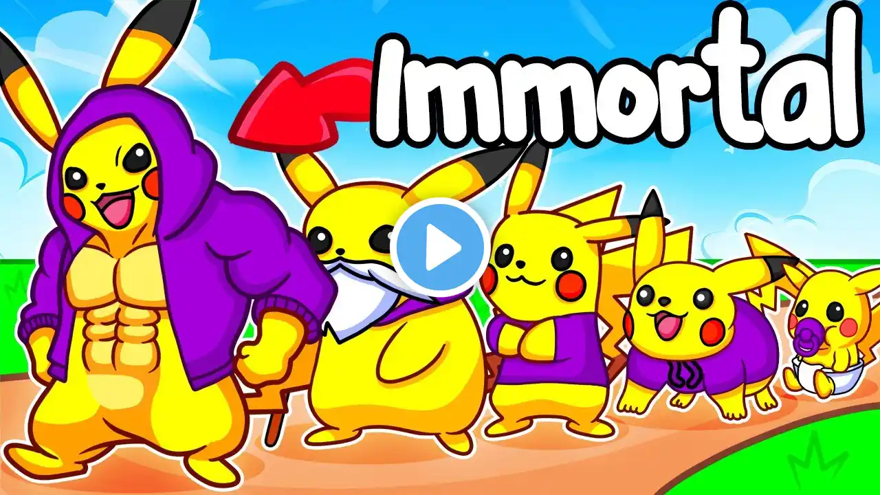 Pokemons BIRTH to IMMORTAL in Roblox