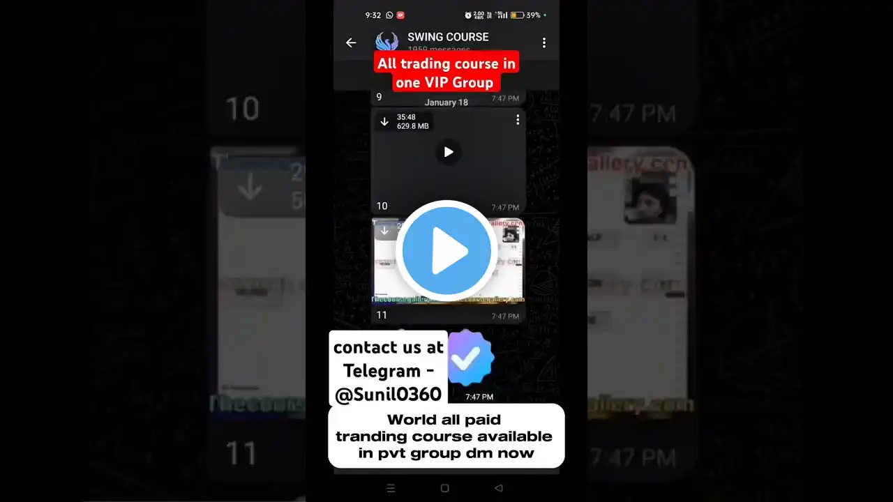 All stock market leaked course telegram free download #trading course #telegram #vipgroup #paidcours