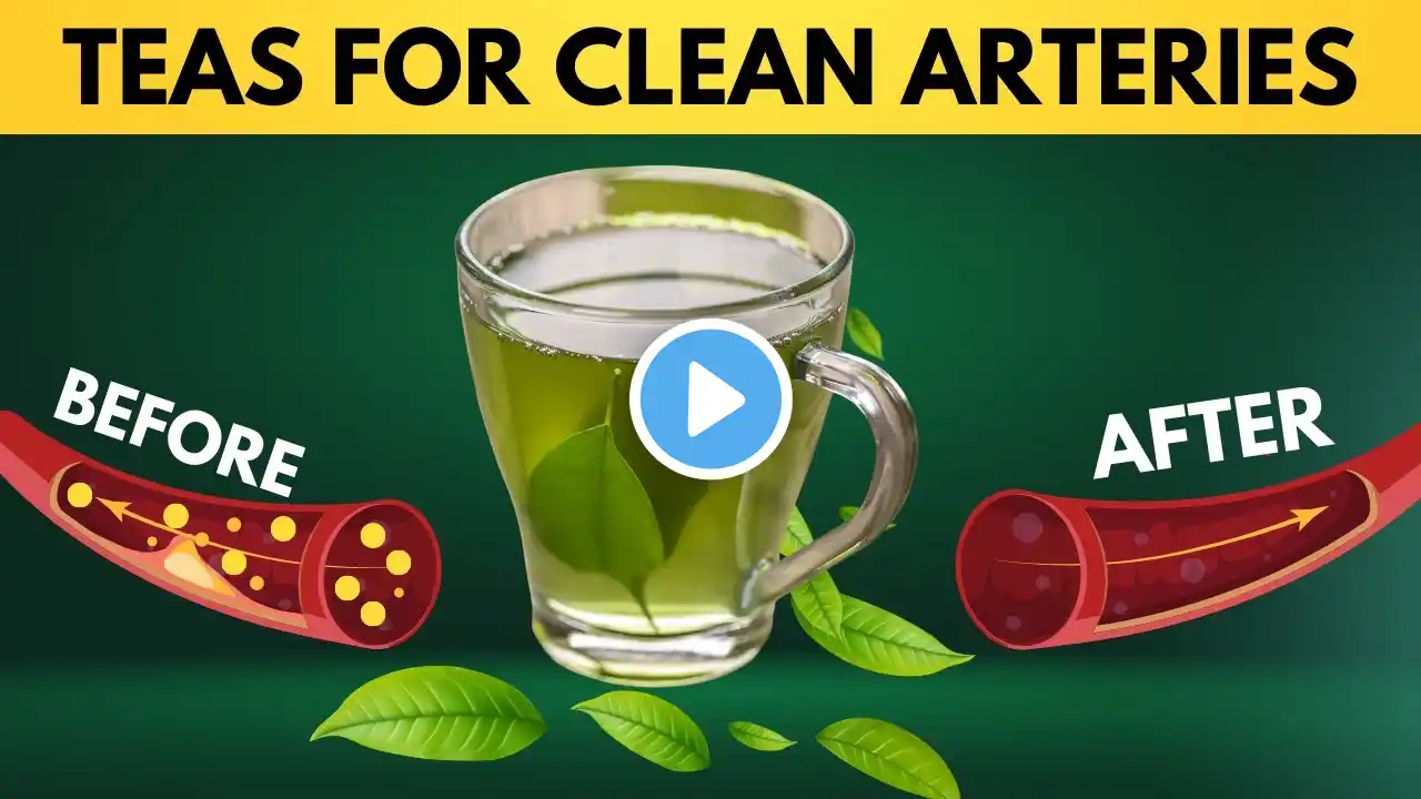 5 AMAZING Teas That Prevent Heart Attack, Clean Arteries & Lower High Blood Pressure!