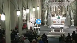 Catholic Mass Hour at Corpus Christi Parish Church   Portsmouth NH January 19, 2020