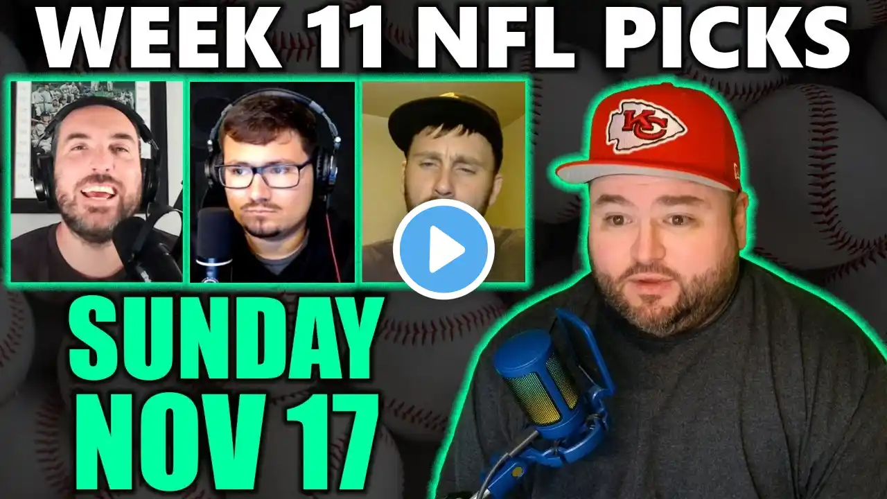 NFL Week 11 Picks with Kyle Kirms | Sunday 11/17