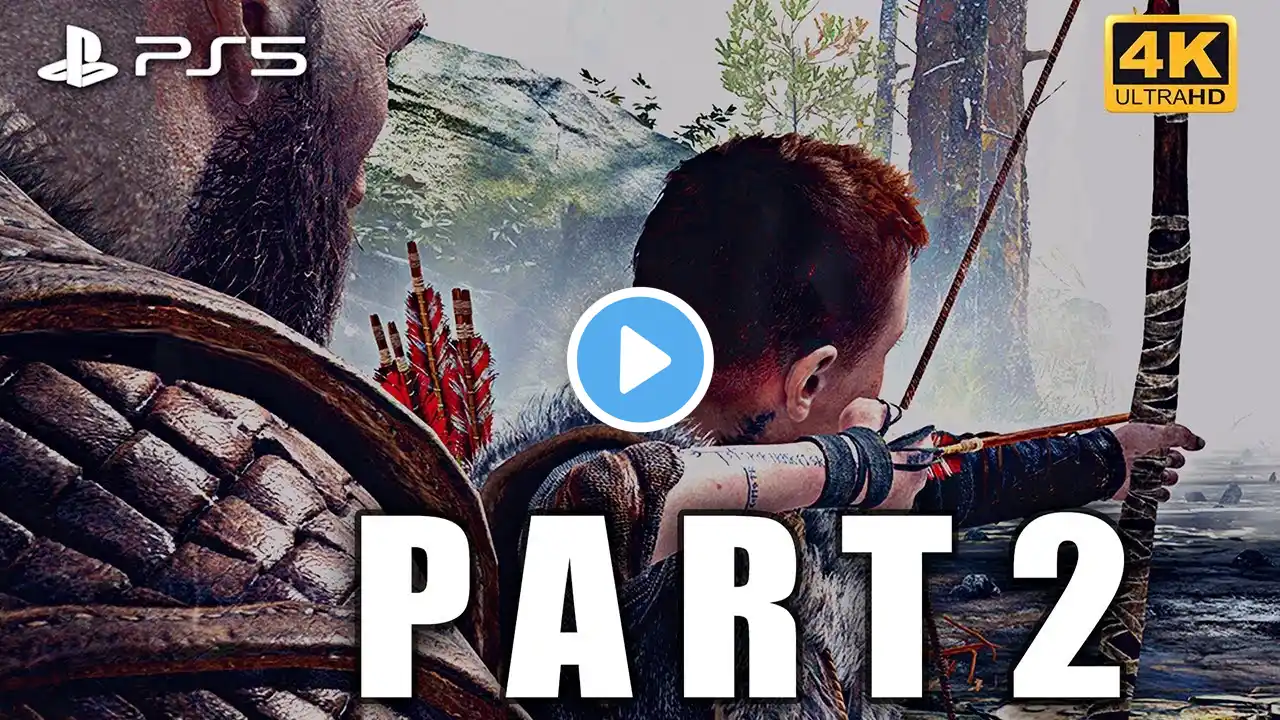 GOD OF WAR Walkthrough Gameplay A New Friend (4K 60FPS) No Commentary