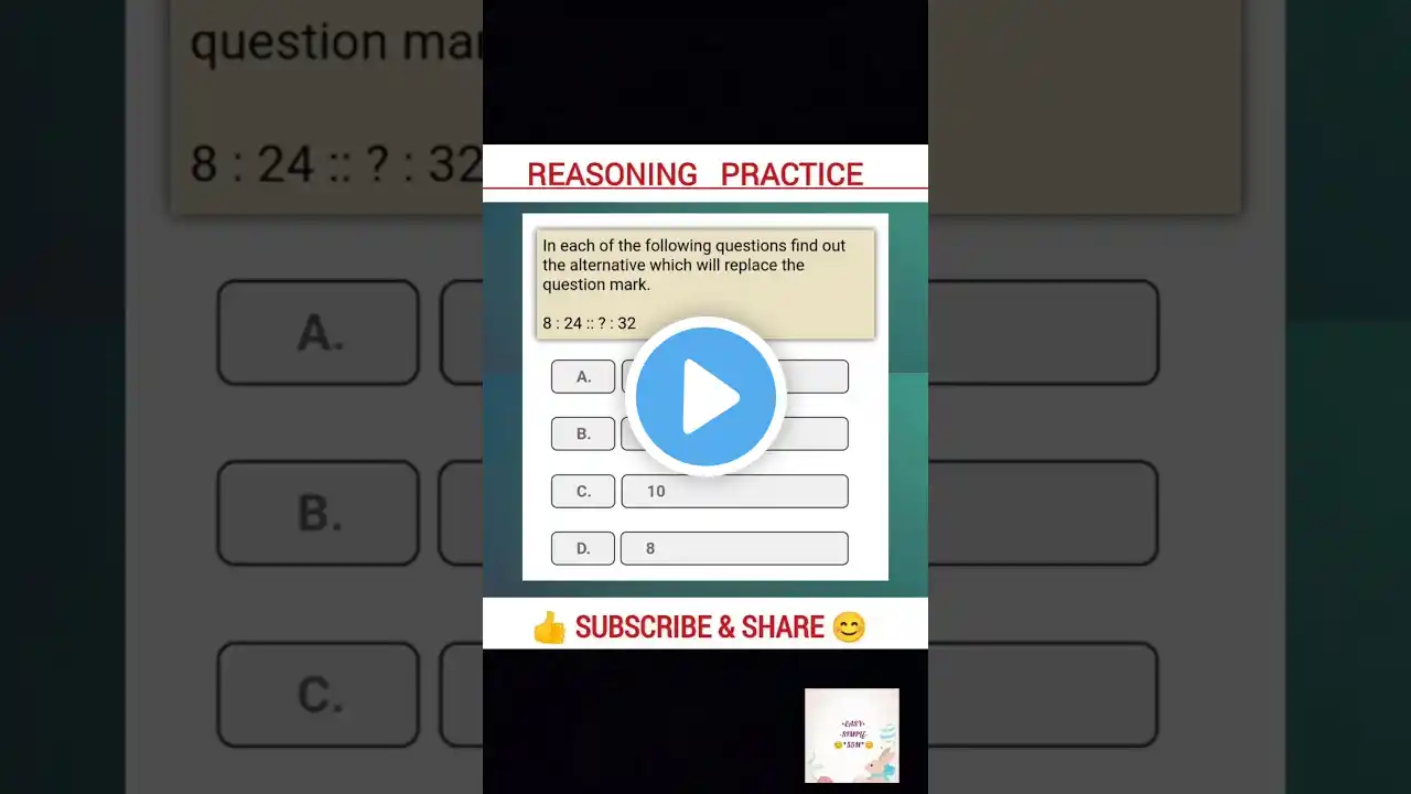 Reasoning Analogy | Reasoning Practice Set | Simple Easy 55m #ssc #rrb #short #allcompetitiveexams
