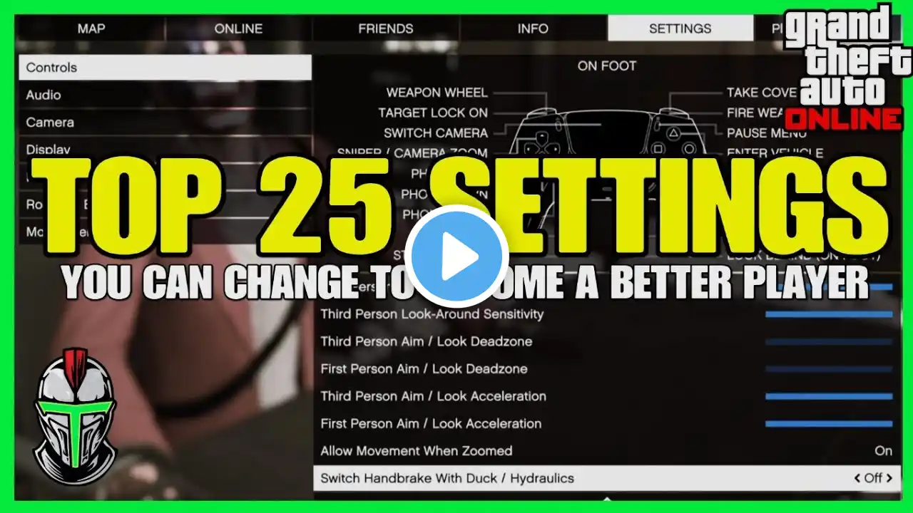 Top 25 GTA Online Settings You Can Change To Be A Better Player!