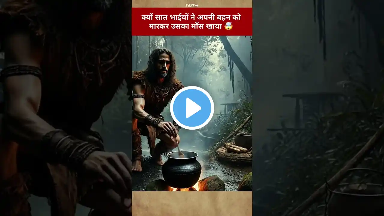 क्यों सात भाइयों ने अपनी ही बहन को मारकर उनका मांस खाया part 4#shorts#youtubeshorts#trendingshorts