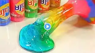 Slime Combine Rainbow Colors DIY Learn Colors Slime Icecream Sand Toys