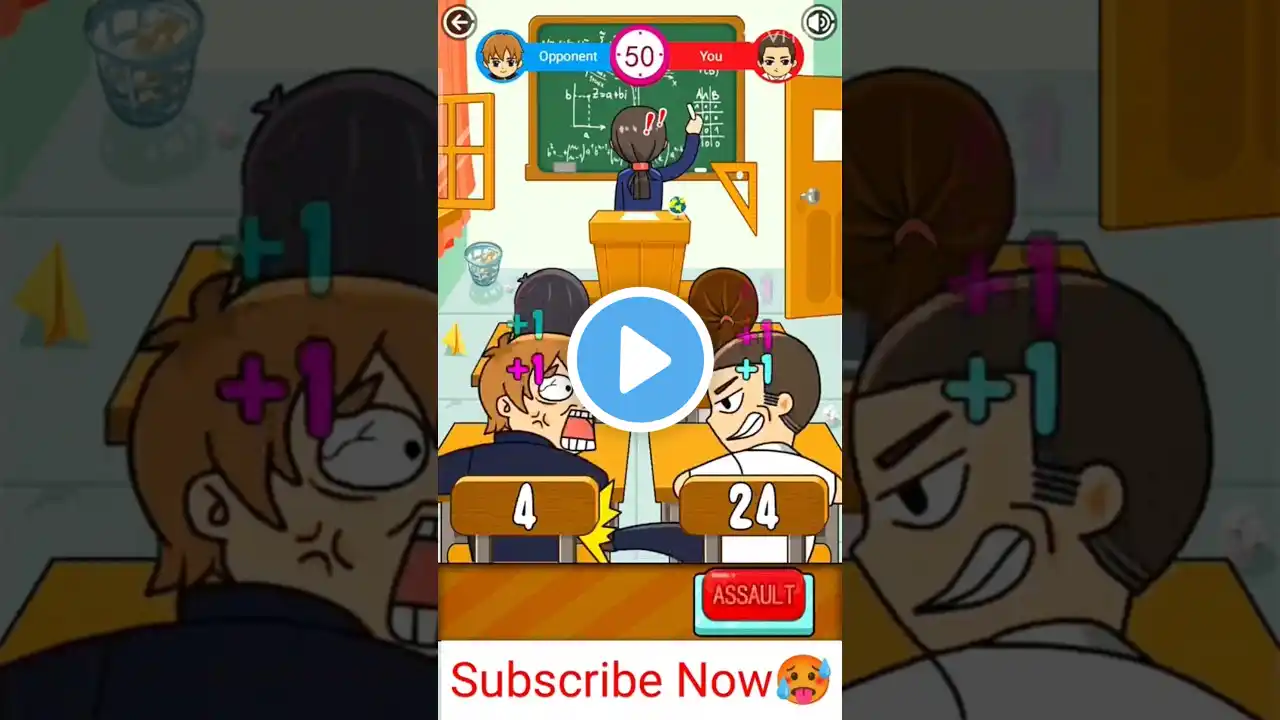 New Funny Game 🤣 | Go Battle School Boys Fight #Shorts