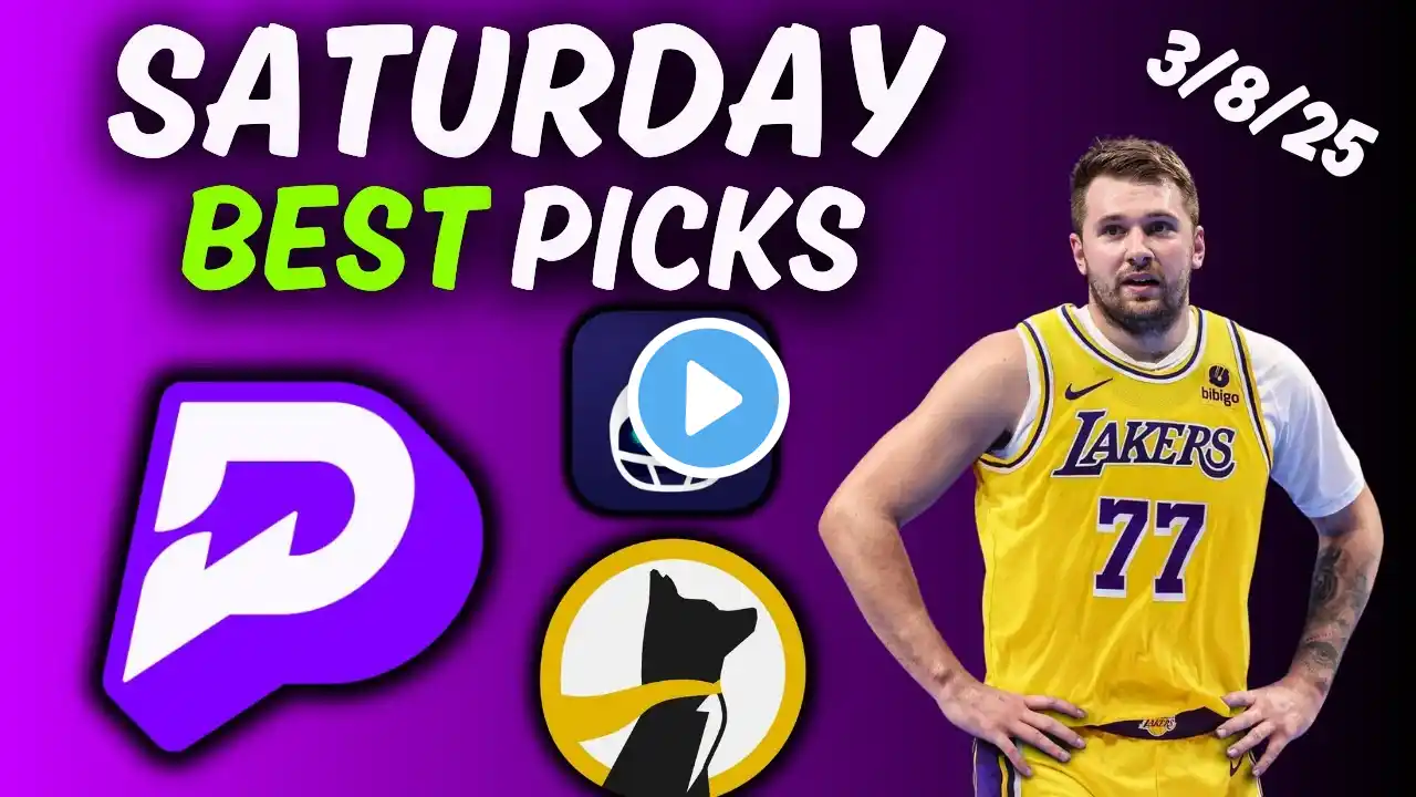 PrizePicks Saturday NBA/ESPORTS FREE PICKS | 4 FREE PICKS✅ | 3/8/25