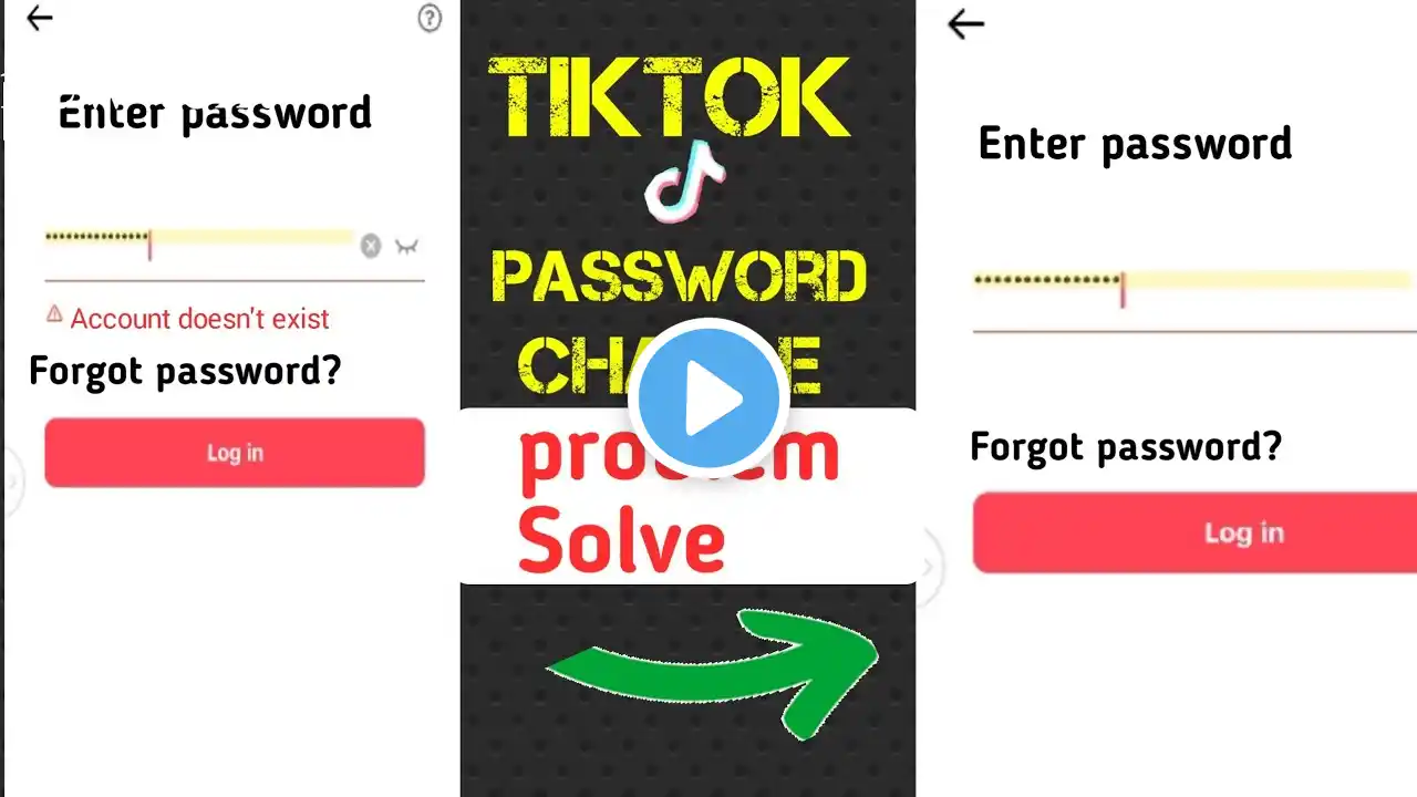 how to solve tiktok password problem || Tiktok password problem ko theek kaise kare 2024