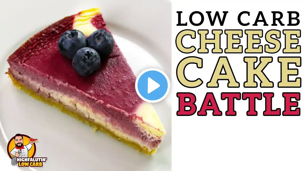 Low Carb CHEESECAKE BATTLE - The BEST Keto Cheesecake Recipe!