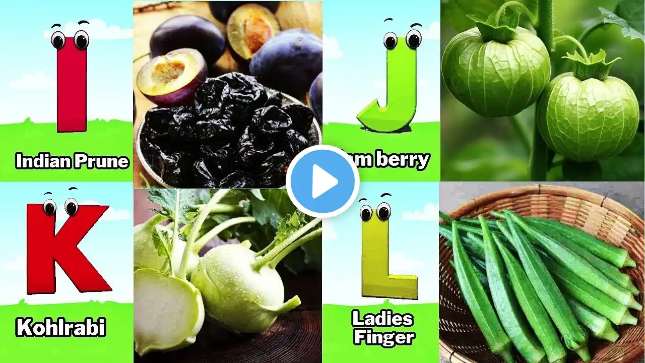 ABC Vegetables Song | Alphabets Kids song | Learn #alphabet and #english for Kids (Fun)