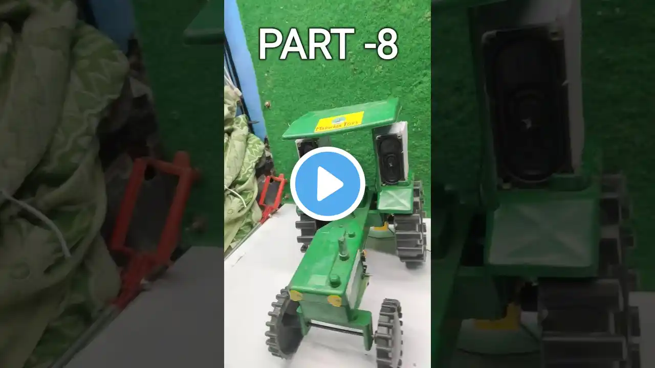 DIY REMOTE CONTROL TRACTOR DJ SYSTEM #DJ #PART8 #viral #tractor #trending #shorts