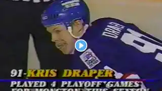 1992 Winnipeg Jets vs Vancouver Canucks Game#2 First Round