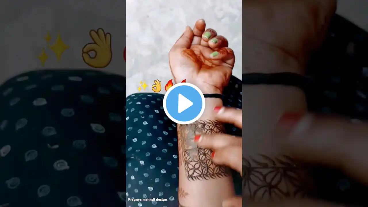 Reverse mehndi design ✨️ 👌 #henna #mehndi #youtube #viral #trending #shortsfeed #ytshort