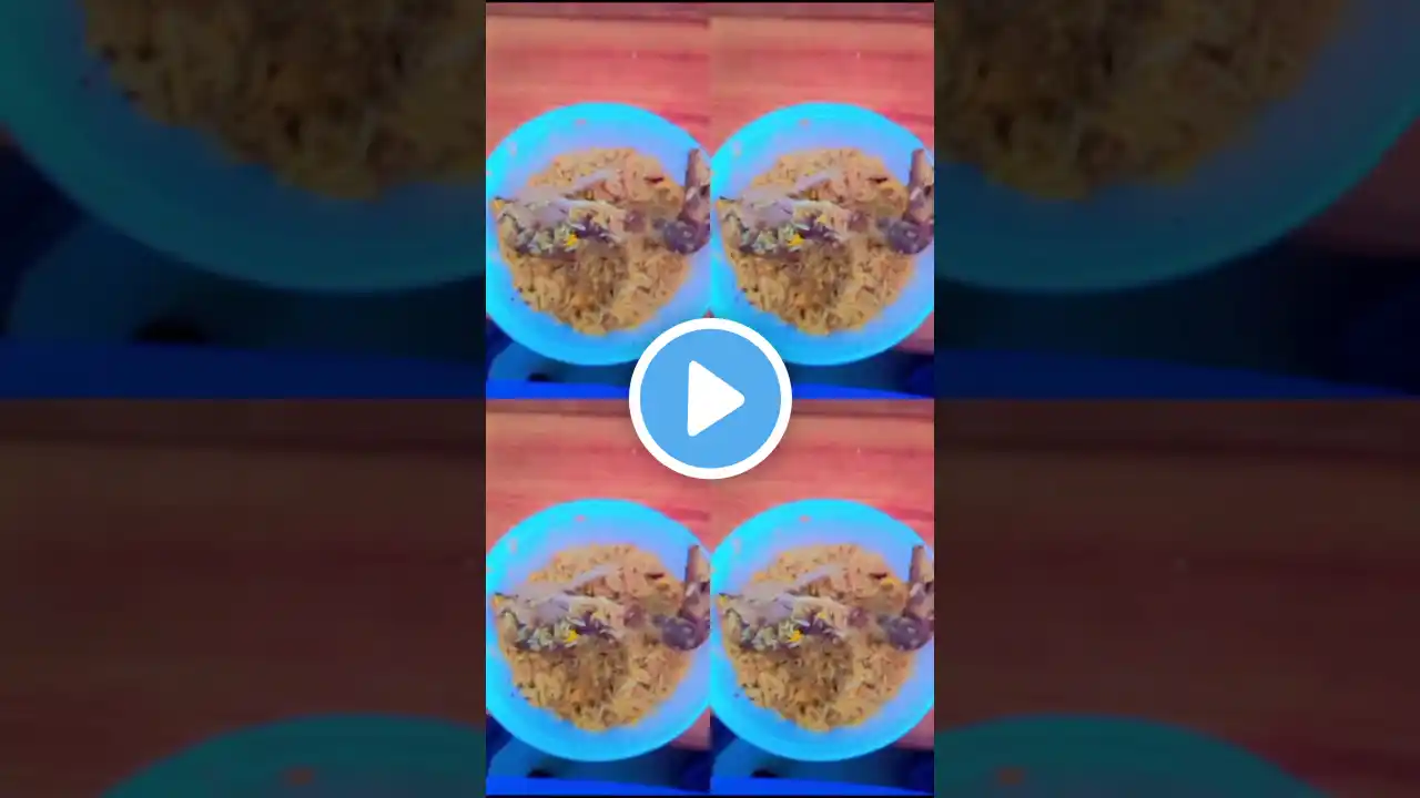 Chiken Biriyani short 😋Biryani lovers hit the like button 👍🏻 #shorts #ytshorts #chikenbiriyani#food
