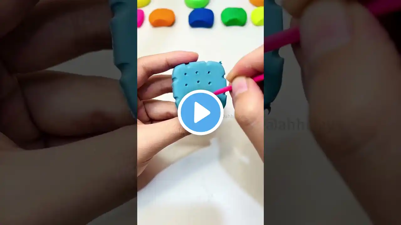 Learn how to make play dough and cake blue color. Fun crafts part 2 🥰