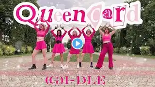 [KPOP IN PUBLIC | ONE TAKE] (G)I-DLE (여자)아이들 - 'QUEENCARD' dance cover by Frame Diamonds