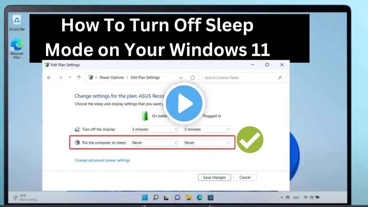 How To Turn Off Sleep Mode on Your Windows 11 (✅Updated- 2025)