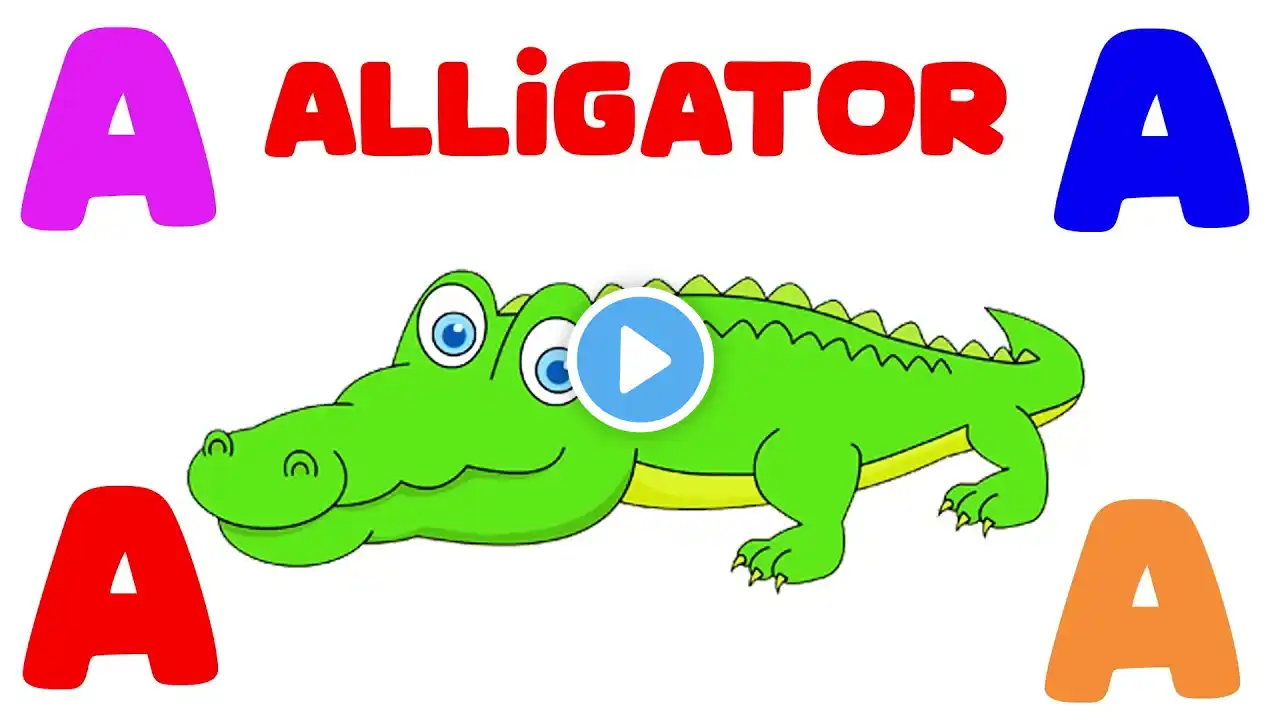 ABC Phonics Song | English Alphabet Learn A to Z | ABC Song | Alphabet Song | #kidsvideo #abc