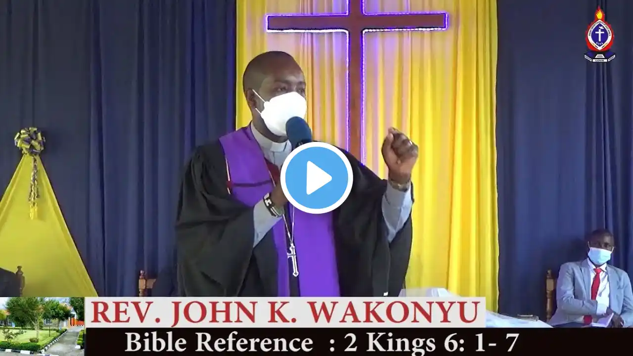 26th September 2021 Sunday Sermon by Rev. John K. Wakonyu.