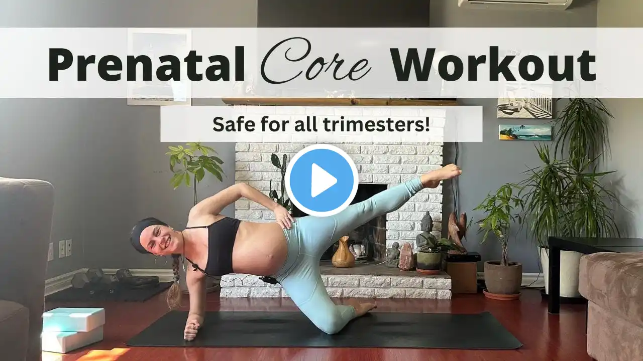 15 Minute Prenatal Core Pilates Workout