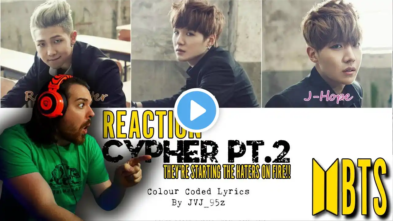 BTS Reaction - Cypher PT.2: Triptych - THEY ARE KINGS!!