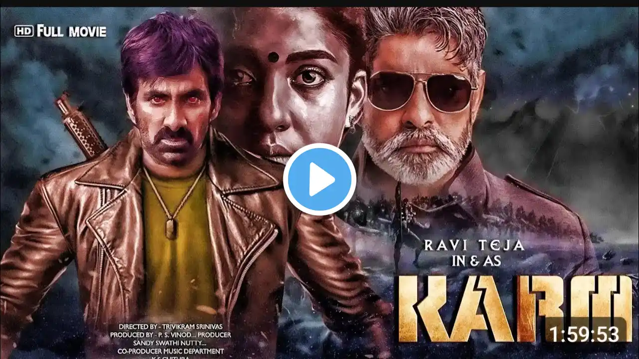 KARM (2025 ) Ravi Teja South Hindi Dubbed Full Action Movie 2025 - New South Hindi Movie 2025