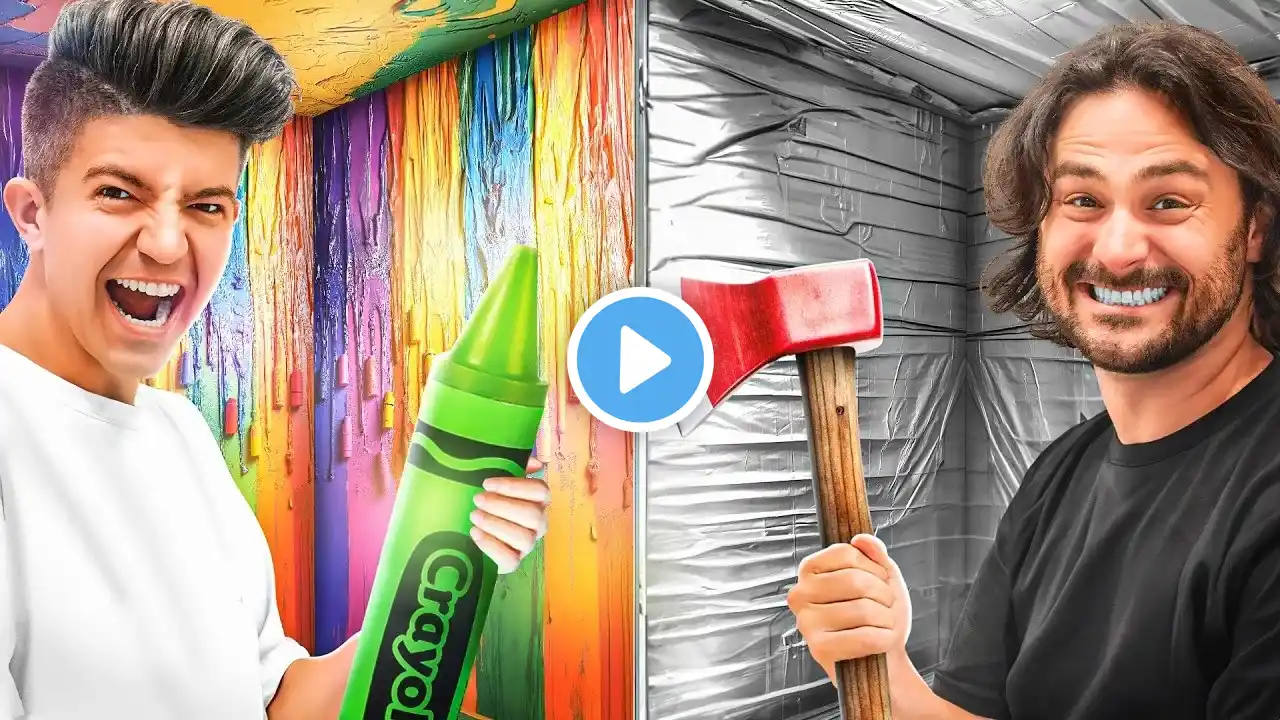 100 Layers of CRAYON vs DUCT TAPE!