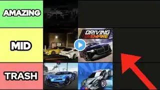 Rating Roblox Car Games | Tierlist