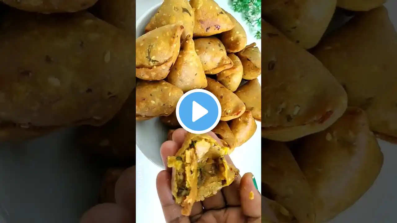 5 मिनट में 50 समोसे गेहूं के आटे से | #samosarecipe #short