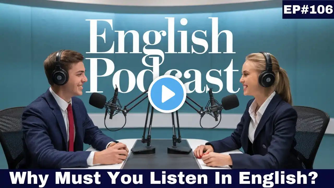 Why You Must Listen in English | Learn English with Podcast Conversation