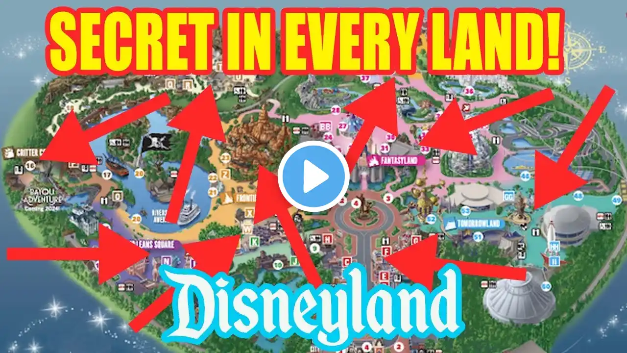 Disneyland's BEST SECRETS Of Every LAND