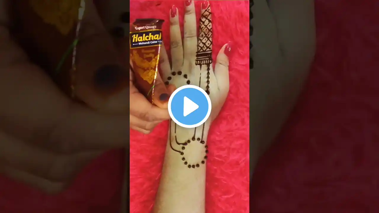 coin cotton earbuds mehndi design  beautiful mehandi #youtubeshorts #shortvideo #karishmaart716