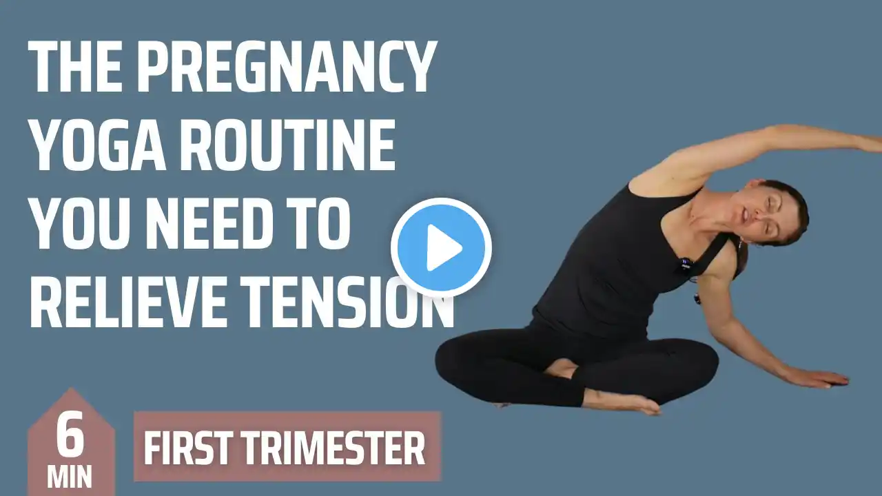 The Pregnancy Yoga Routine You Need to Relieve Tension