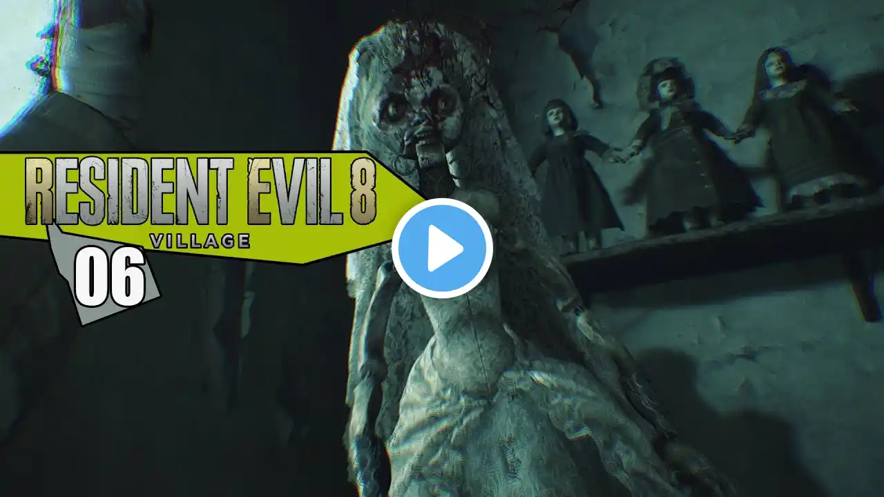 Resident Evil Village - Gameplay Walkthrough Part 6 - Doll Boss Fight (Donna and Angie)