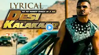 Official;Desi kalakaar YO YO Honey singh (slowed & reverb #video #music#desikalakaar#slowed&reverb