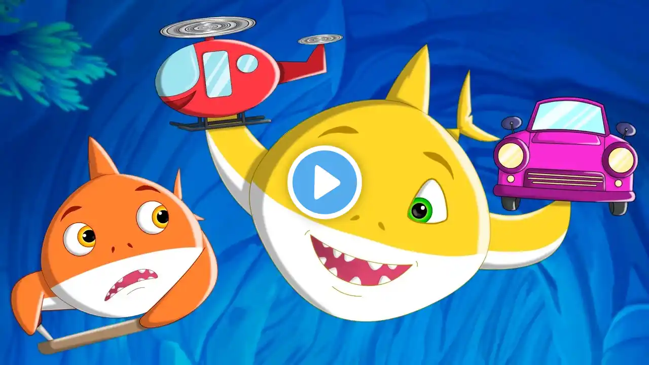 Baby Shark Song + More Nursery Rhymes | FunForKidsTV - Nursery Rhymes & Baby Songs