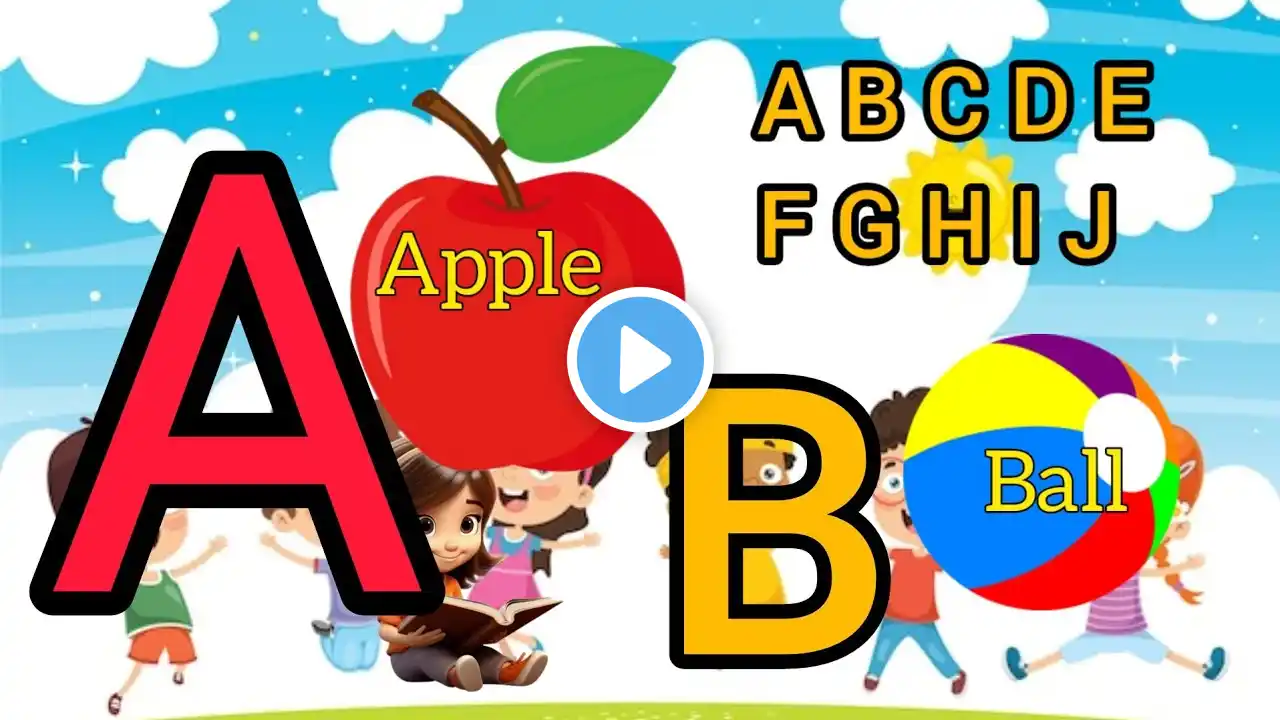 ABCD | Learn English Alphabets A to Z❘ A for apple | Phonic song